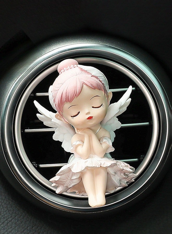 Cute Girl Car Air Vent Aromatherapy Clips Air Freshener Clips Car Decorations Car Fragrance Diffuser Air Vent Creative Vehicle Supplies Car Interior Accessories Car Vent Decoration - Image 3