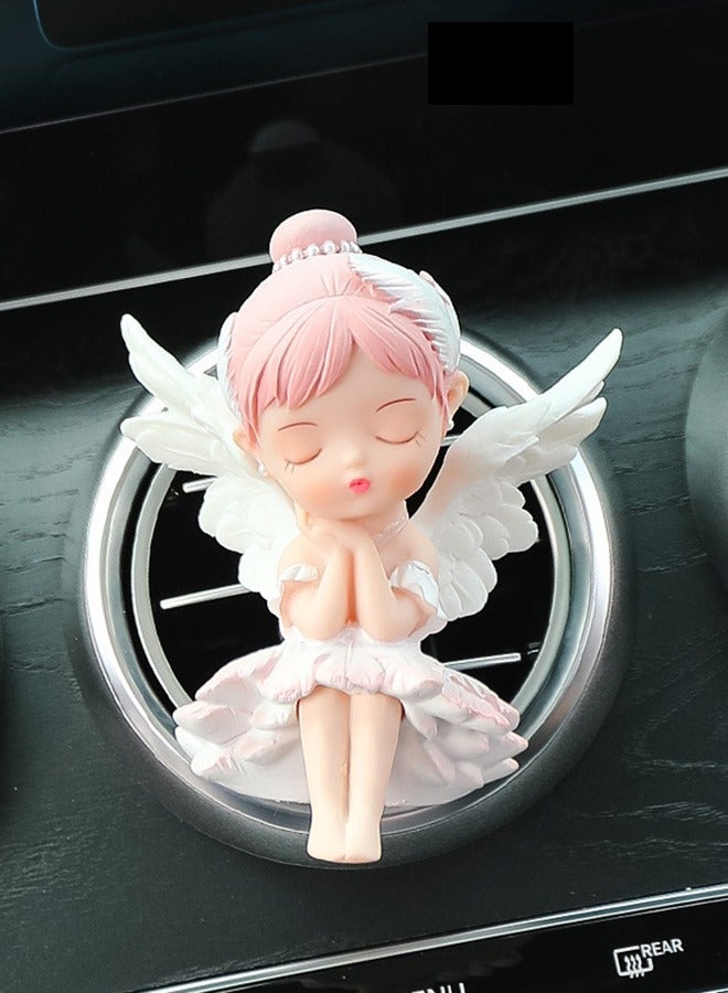 Cute Girl Car Air Vent Aromatherapy Clips Air Freshener Clips Car Decorations Car Fragrance Diffuser Air Vent Creative Vehicle Supplies Car Interior Accessories Car Vent Decoration - Image 2