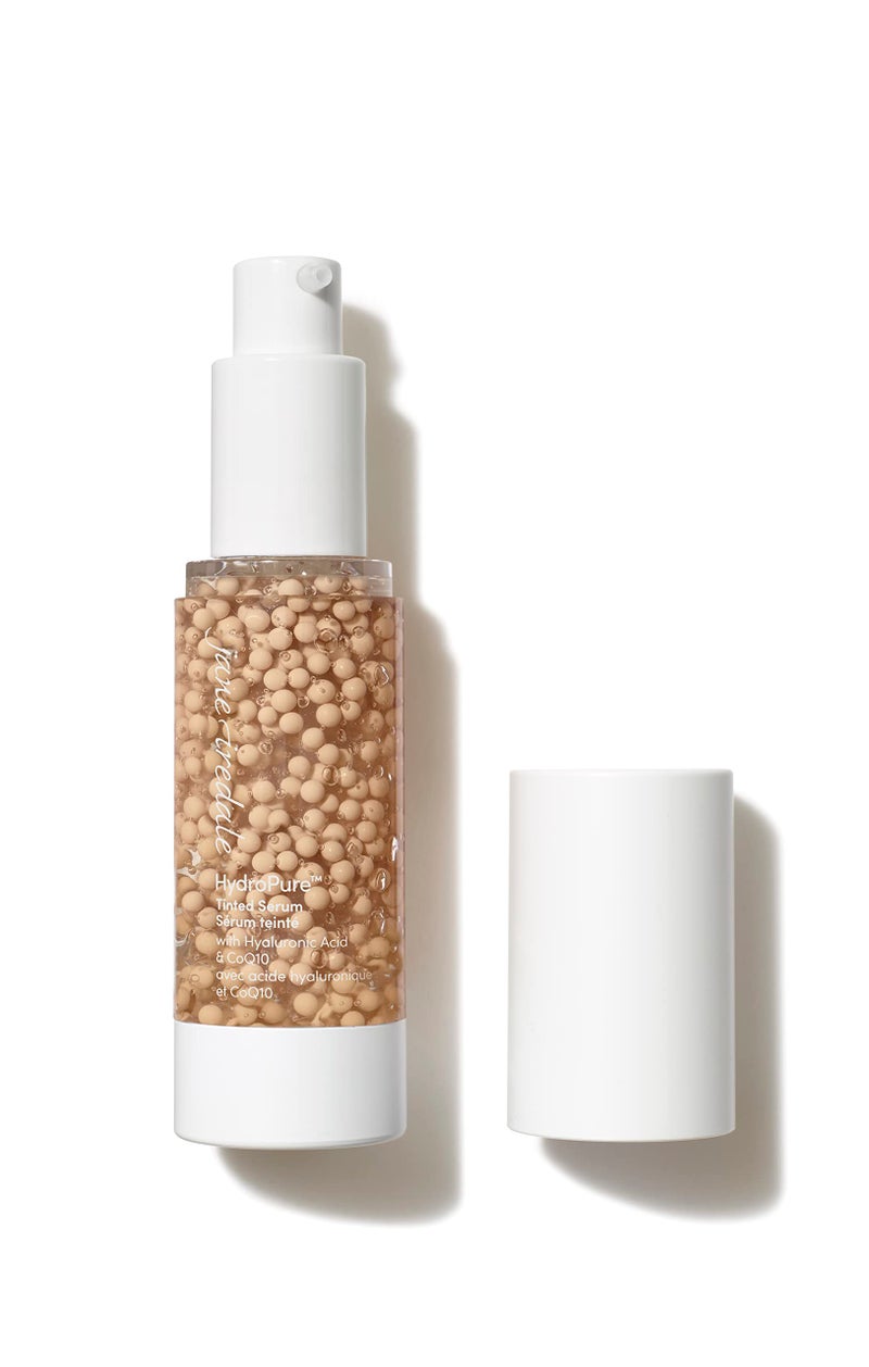jane iredale HydroPure Tinted Serum, Hydrating, Sheer-Coverage Formula Helps Plump, Soothe, Blur Lines and Even Skin Tone with Hyaluronic Acid + CoQ10 - Image 1