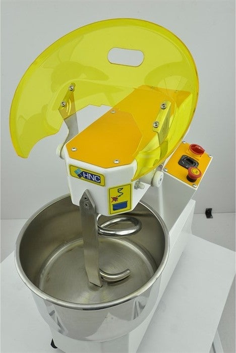 HnC Industrial Double Speed 18 kg Spiral Dough Kneading Machine 380 V  - Image 5