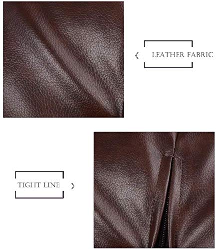 Generic Lexavi XXL Combo Bean Bag Cover with Footstool Without Beans Brown  - Image 5