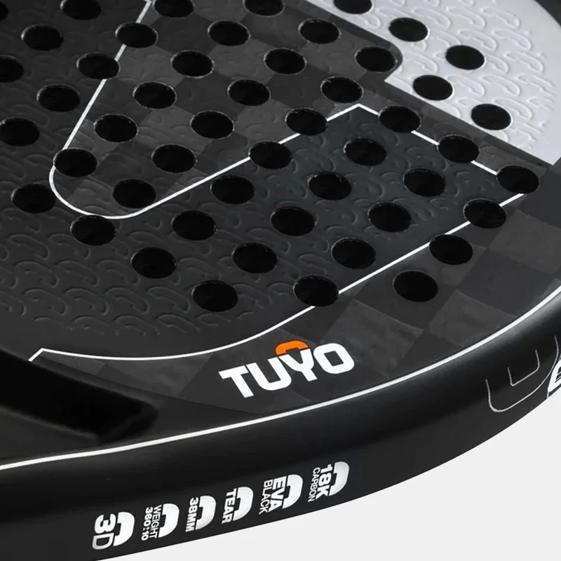 TUYO Silver Stealth Padel Racket