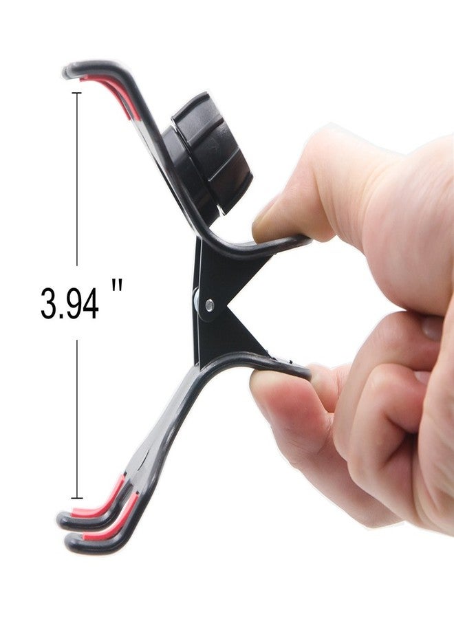 AUXO-FUN Cell Phone Holder, Universal Lazy Bracket Mobile Phone Stand, Flexible Gooseneck Long Arm Clip (Metal) - Image 3