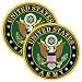 eDesign 2Pack United States Army Vinyl Sticker Decal 4 Inches Us Army Military Stickers and Decals for Car Truck Van Window Bumper Laptop Tablet Cup Tumbler Water Bottle and Any Smooth Surface - Image 2