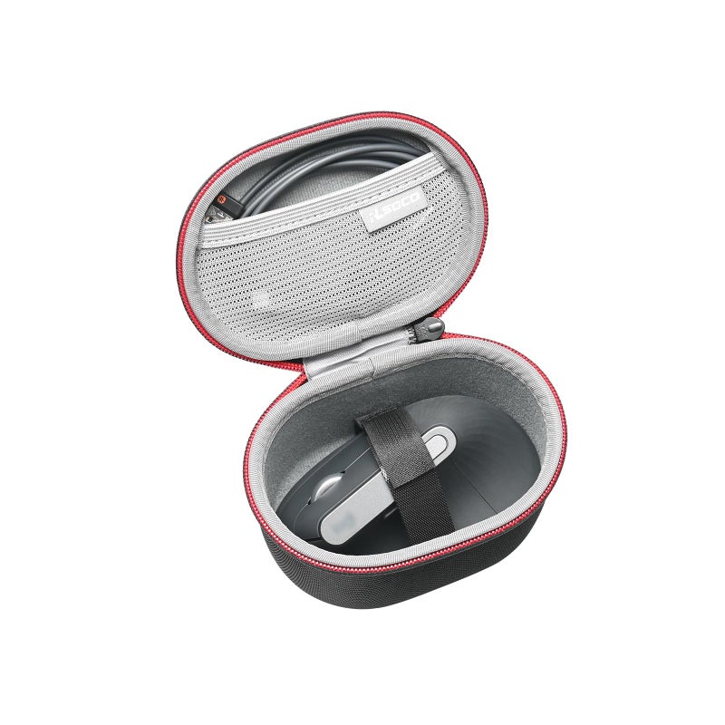 RLSOCO Travel Case for Logitech Lift VerticalMX Vertical Wireless Ergonomic Mouse Compact Design with YKK Zipper Scratch Protection Black - Image 2