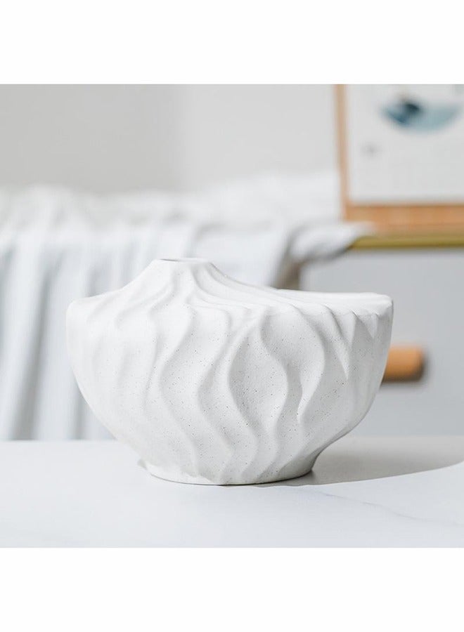 VInedi Ceramic vase ornaments dry flower arrangement TV cabinet house decoration creative living room - Image 2