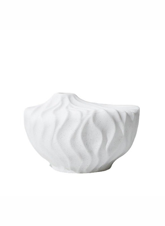 VInedi Ceramic vase ornaments dry flower arrangement TV cabinet house decoration creative living room - Image 1