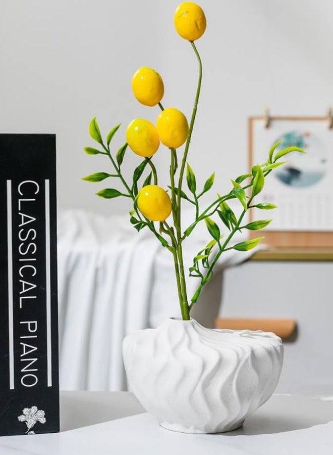 VInedi Ceramic vase ornaments dry flower arrangement TV cabinet house decoration creative living room - Image 3