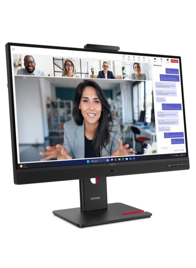 Lenovo ThinkVision T27QD-V4 Computer Monitor 27-Inch 2K QHD 2560x1440, IPS Panel Technology, Low Blue Light - Black - 64B8UAT1SD Black - Image 2