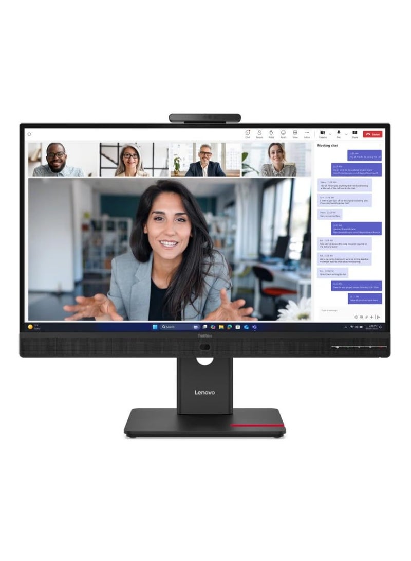 Lenovo ThinkVision T27QD-V4 Computer Monitor 27-Inch 2K QHD 2560x1440, IPS Panel Technology, Low Blue Light - Black - 64B8UAT1SD Black - Image 1