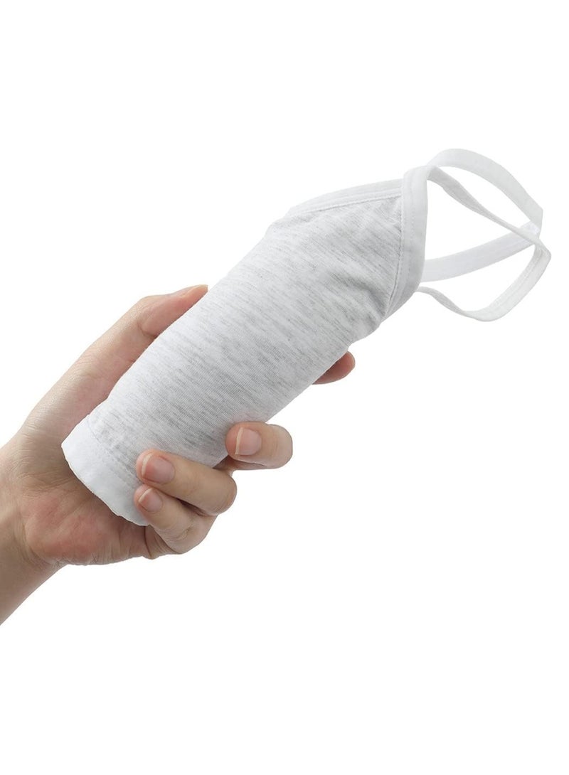 4 Pack Teen Girls' Training Bra Seamless Cotton Cami Wireless Bras Elastic Thin Shoulder Straps Soft Comfortable and Breathability, One Size - Image 5