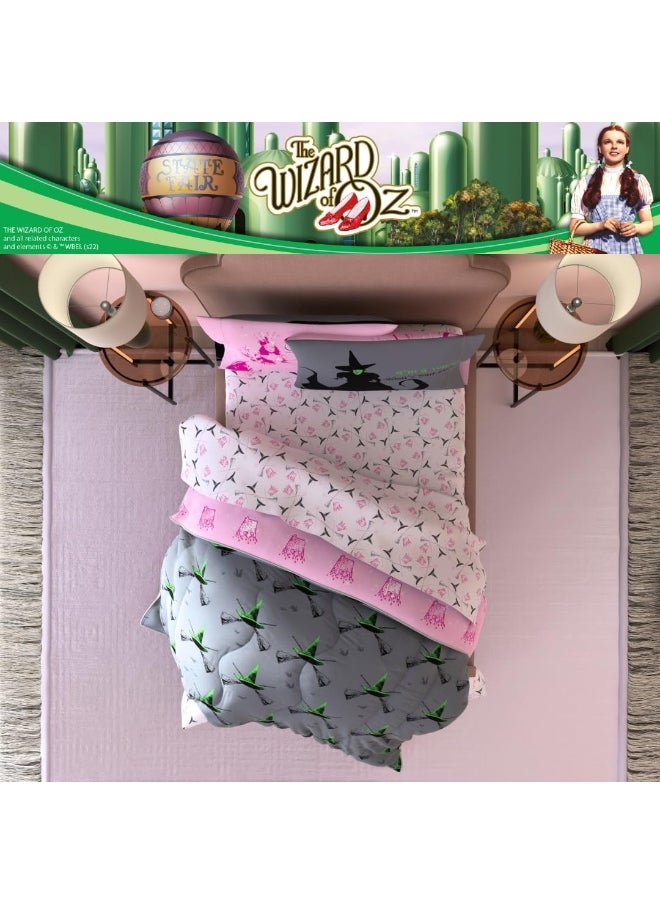 Franco - Franco Collectibles The Wizard of OZ Bedding 7 Piece Super Soft Comforter and Sheet Set with Sham, Queen, (Officially Licensed Product) - Image 1
