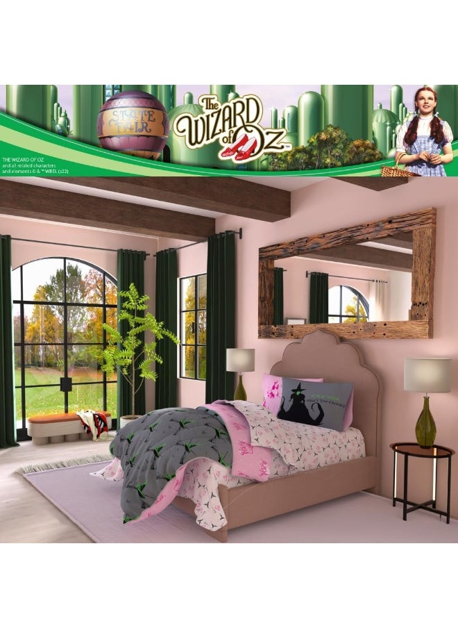 Franco - Franco Collectibles The Wizard of OZ Bedding 7 Piece Super Soft Comforter and Sheet Set with Sham, Queen, (Officially Licensed Product) - Image 1