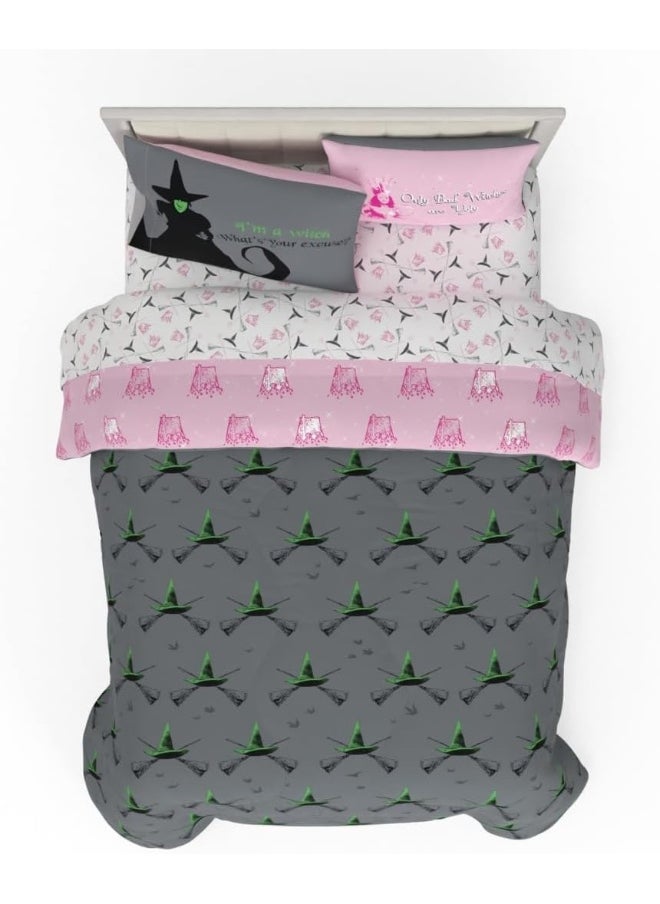 Franco - Franco Collectibles The Wizard of OZ Bedding 7 Piece Super Soft Comforter and Sheet Set with Sham, Queen, (Officially Licensed Product) - Image 1