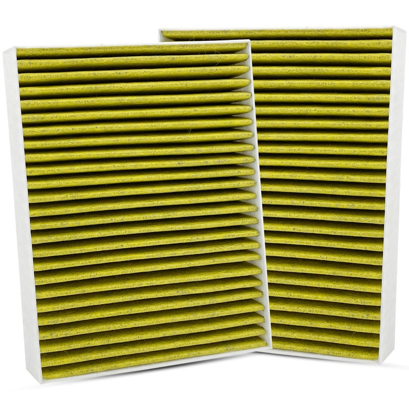 2pcs Capume Cabin Air Filter JM871 Fits for 2018 2019 2020 2021 2022 2023 2024 LS500 20182024 LS500H 20222024 Tundra Sequoia 20232024 Replacement for 8713950110 871390C010