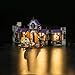BrickBling طقم إضاءة LED من BrickBling متوافق مع قصر الملك بوس المسكون الإبداعي متوافق مع Lego 71436 بدون نموذج - Image 4