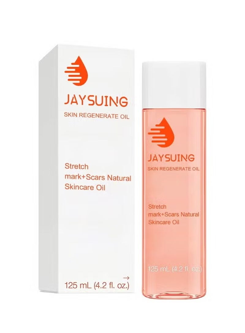 Jaysuing Skincare oil| Specialist for Scar and Stretch marks,Uneven Skin tone, Ageing & Dehydrated Skin|Dermatologically Tested|Formulated for all Skin types|with Natural Oils(Vitamin A & E)-125ml