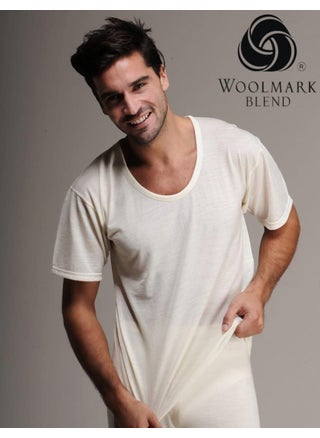 100 Men's Wool Short Sleeve Undershirt Single - pzsku/ZB5BE33DF21ACDDD1BF80Z/45/_/1730550481/85042299-fded-4a86-9209-c9f2e30e326a