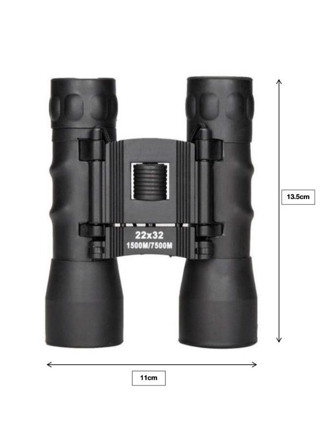 Generic High Quality 22x32 Zoom Travel Outdoor Folding Binoculars Telescope Sight Range 1500 m / 7500 m  - Image 2