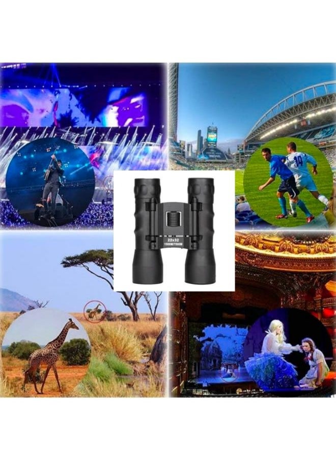 Generic High Quality 22x32 Zoom Travel Outdoor Folding Binoculars Telescope Sight Range 1500 m / 7500 m  - Image 3
