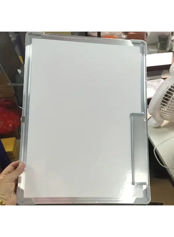 Portable Dry Erase Whiteboard White 15.75 Inch Aluminum Frame Classroom - Image 3