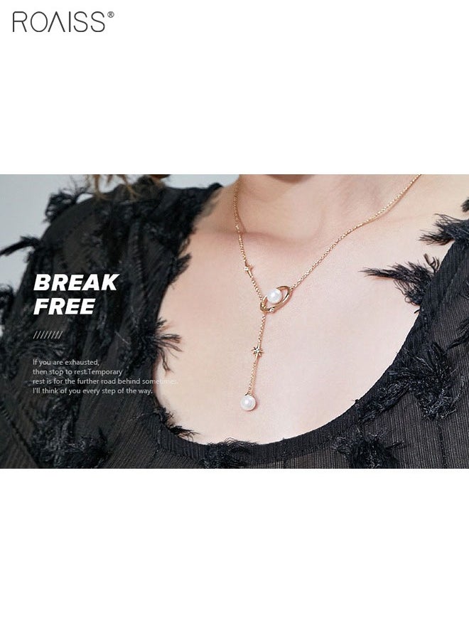 Women‘s Fashion Pearly Eye Shape Necklace Delicate and Beautiful Clavicle Chain - pzsku/ZB5BE616398CCD87CC814Z/45/_/1722225596/9d634df3-975b-4385-b2d3-ec3af773f456