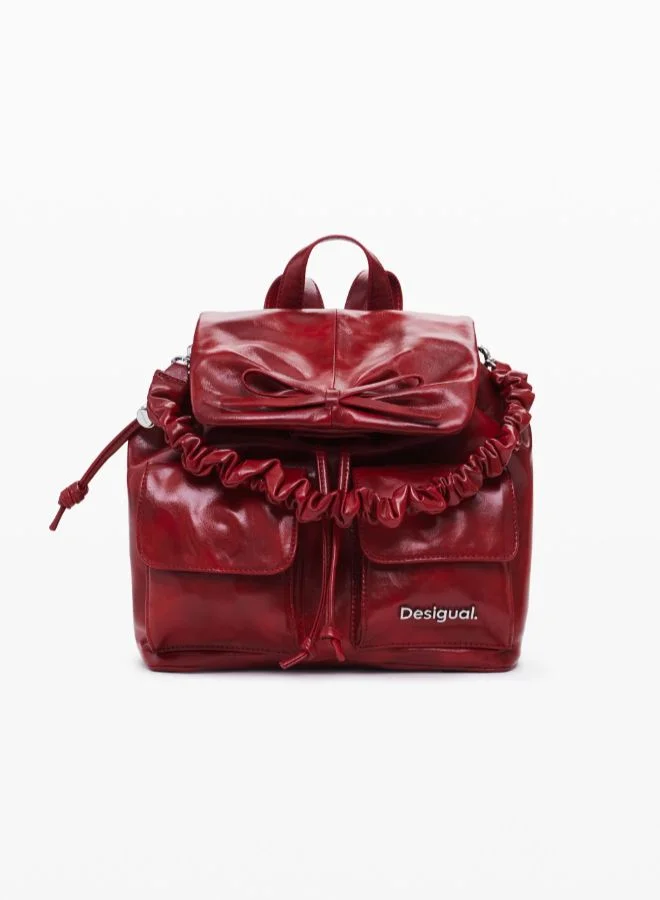 Small Backpack With Bow