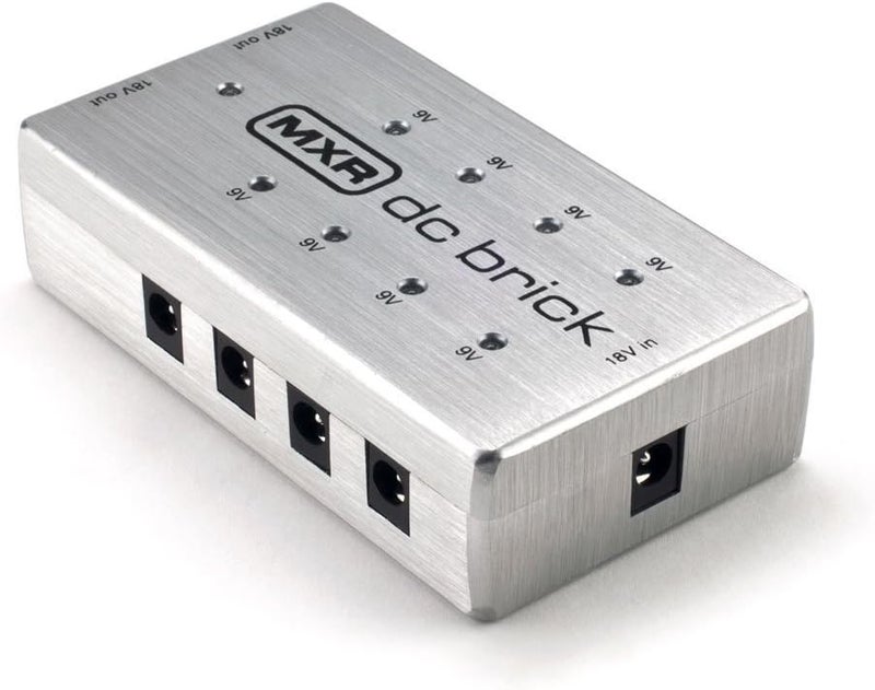 أم إكس آر حزمة إمداد الطاقة M237 DC Brick مع كابلي توصيل وعلبة معازف Dunlop PVP101 - Image 3