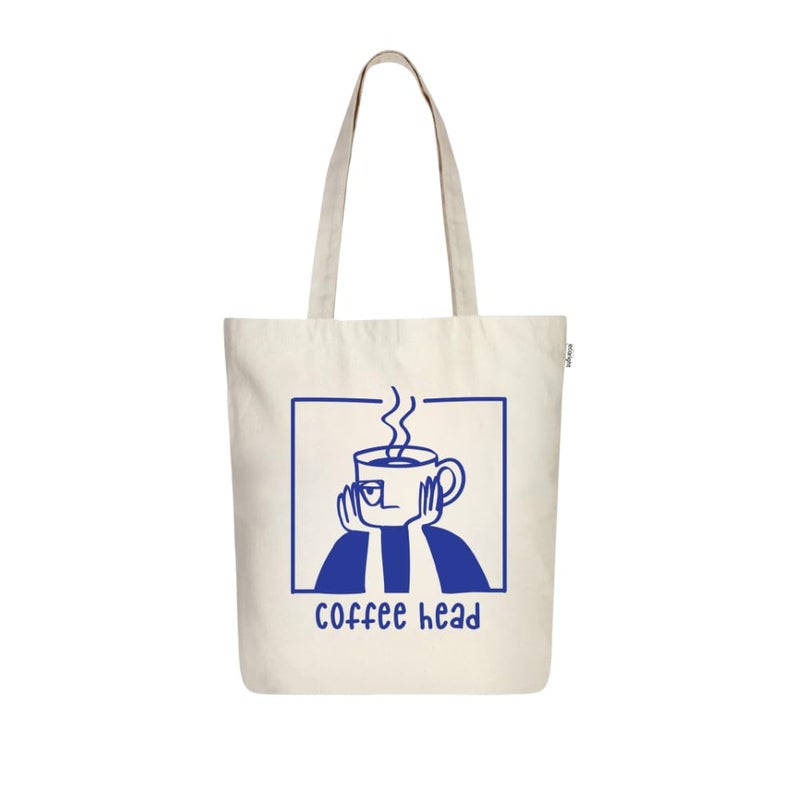 EcoRight Canvas Tote Bags for Women, College Bag for Girls, 100% Organic Cotton Tote Bag for Shopping, Travel & beach - Image 1