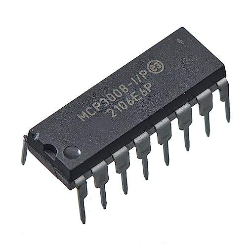 Bridgold 2pcs MCP3008-I/P MCP3008 MCP 8-Channel 10-Bit A/D Converters with SPI Serial Interface 2.7V,DIP-16. - Image 4