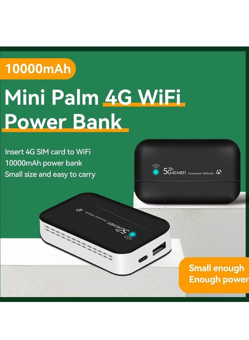 4G LTE Mobile router, type-C USB hotspot, 10000MA and power ban kpw100 - Image 2