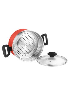 MAXIMA RED COLOR POT+STRAINER STEAMER 20CM - pzsku/ZB5BEA9D27A3867C89AA9Z/45/_/1686750047/7af5b3f9-884c-4131-bcba-d082f36e0e93