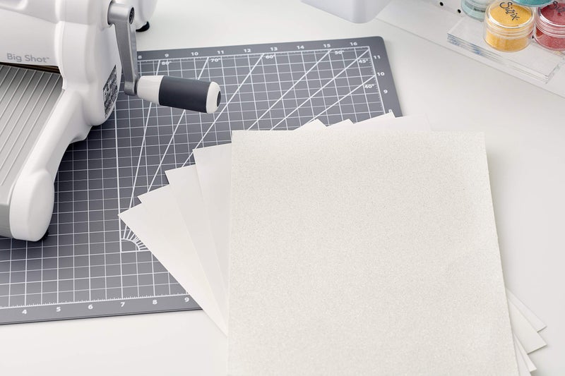 Sizzix Ivory, Surfacez, Surfaces-Opulent Cardstock, 8x11.5 inches, 50 Pack - Image 2