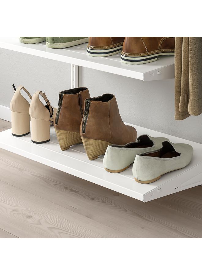 Zaboon Shoe shelf, white, 80x40 cm - Image 2