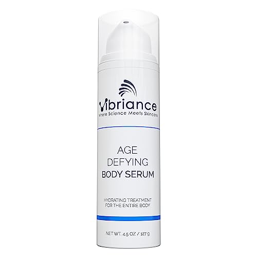 Vibriance Age Defying Body Serum 45 fl oz  Anti Aging and Ultra Hydrating  Infused with Hyaluronic Acid  FastAbsorbing Crepey Skin Corrector for Wrinkles Dryness