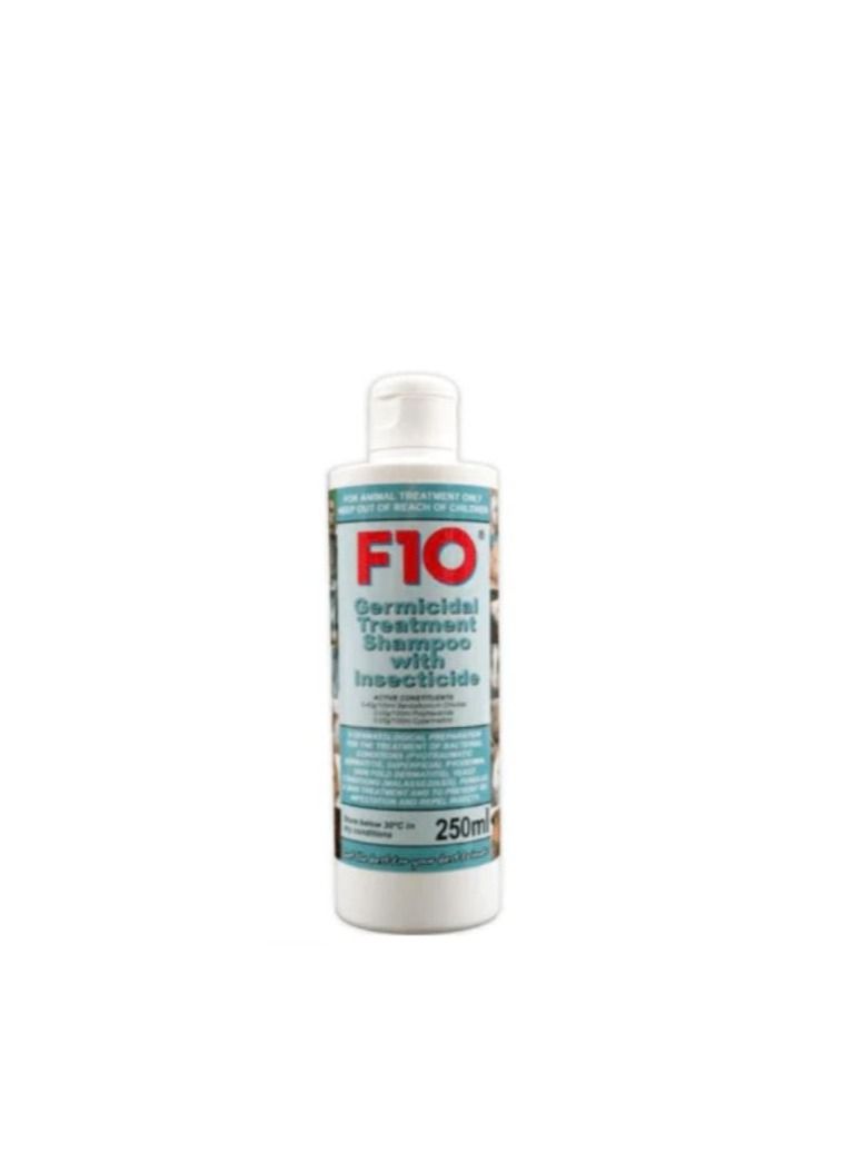 F10 Germicidal Shampoo with Insecticide 250 ml - Image 1