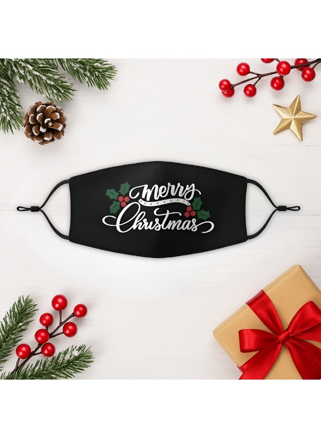 PRINTSHOP4ME Christmas Adult Face Protection Novelty Mask,Washable And Adjustable For Men Women And Youth - Image 5