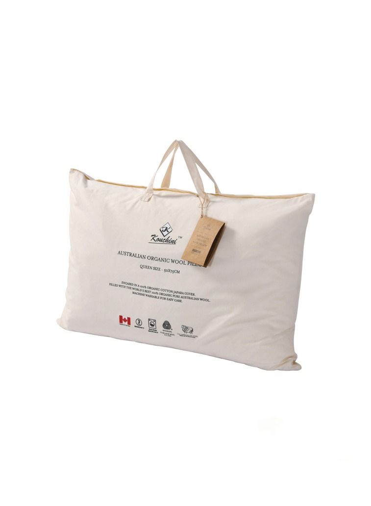 Kouchini Organic Wool Pillow Queen - Image 2