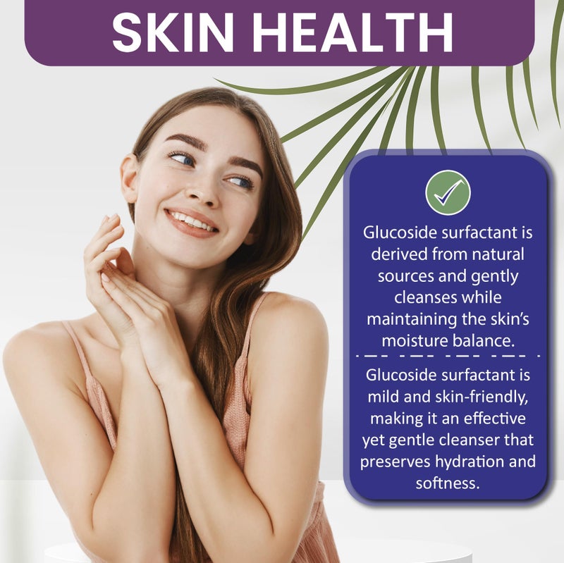 cocojojo Coco Glucoside Natural Surfactant - Surfactants for Soap Making DIY Shower Gel, Skin Care, Body and Face Wash, Plant Derived, Natural - 16 Oz - Image 4