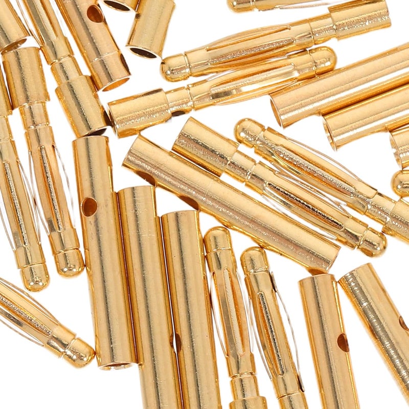 GALPADA 30 Sets Gold-Plated 2.0mm Banana Plugs Male Female Connectors for Remote Control Engines Esc Battery and Home Audio Speaker Accessories - Image 2