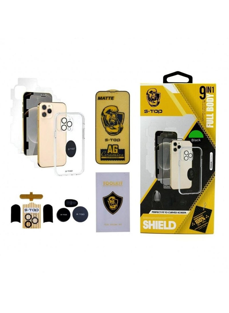 اس-توب بكج حماية 9in1 ماركة S-TOP هاتف جالاكسي S22 ألترا - Image 3