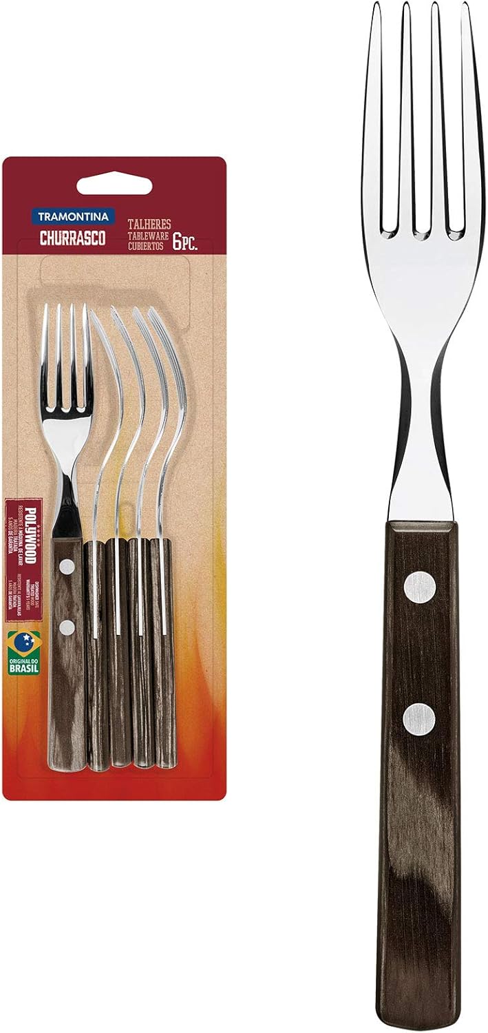 TRAMONTINA Churrasco Steak Fork Set - Image 1