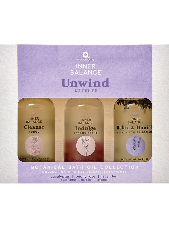 Aroma Home - Unwind Bath Oil Gift Set - Image 1