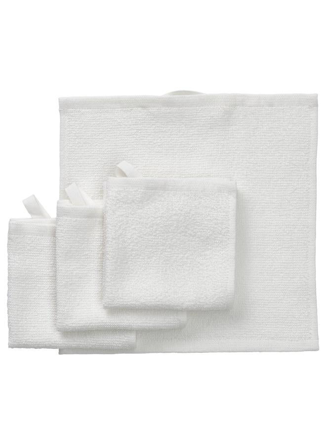 erorex Washcloth, white, 25x25 cm - Image 1