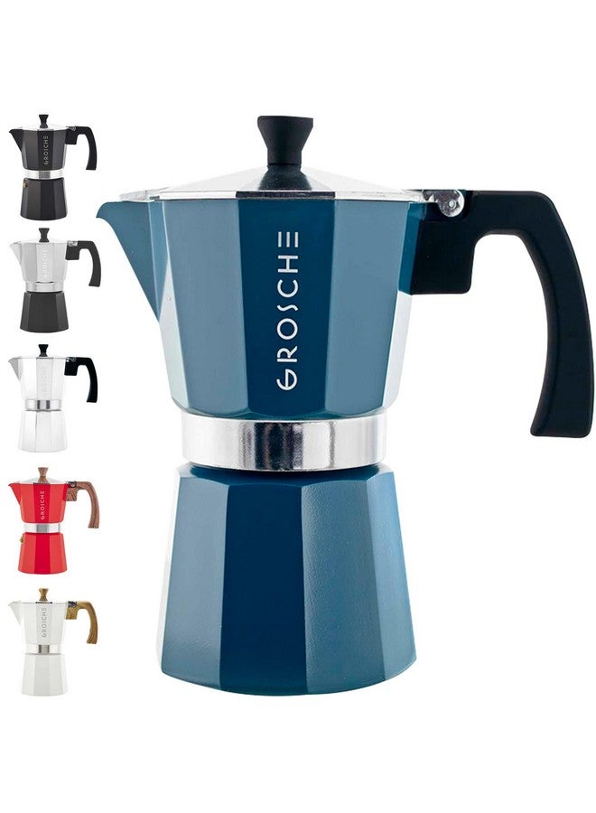 GROSCHE Milano Moka Pot | Stovetop Espresso Percolator & Coffee Maker - Portable, Ideal for Home and Camping - Image 1