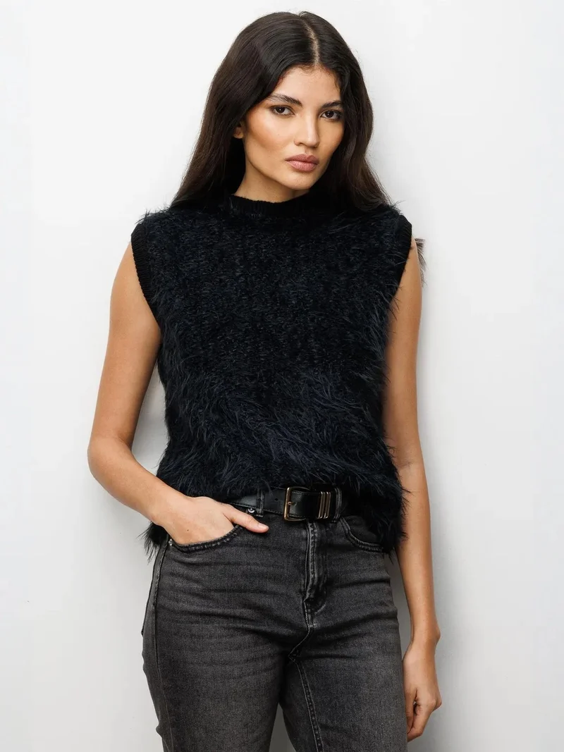 MixRay MIXRAY Textured Vest