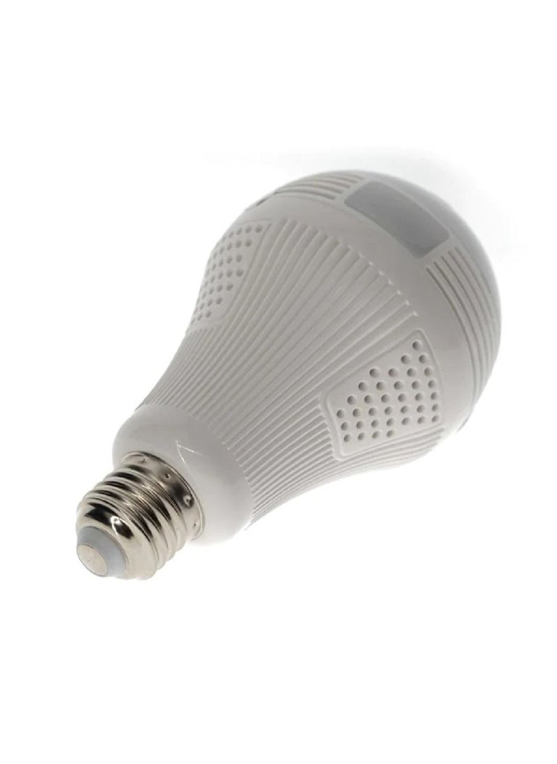 Gerenic - B13-I-V2 Wi-Fi Globe Panoramic 960p Wireless Panoramic Ip 3d Vr Camera Wifi Bulb Light Fisheye Surveillance - Image 1