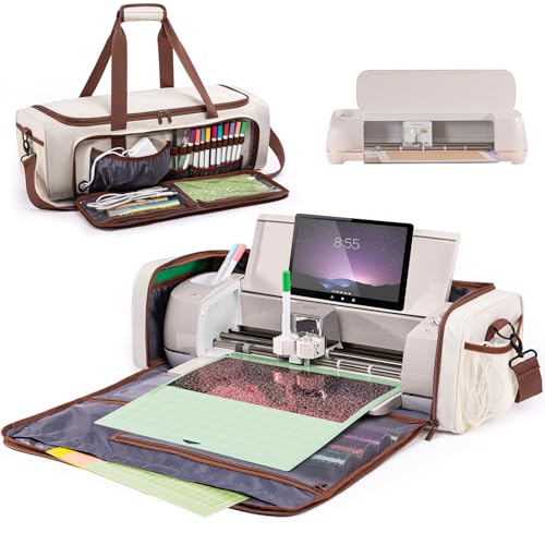 IMAGINING Carrying Case Bag for Cricut Maker 4, Maker 3, Explore 4, Explore 3, Explore Air 2, Large Opening Storage for Cricut Accessories and Suppliers - Image 1