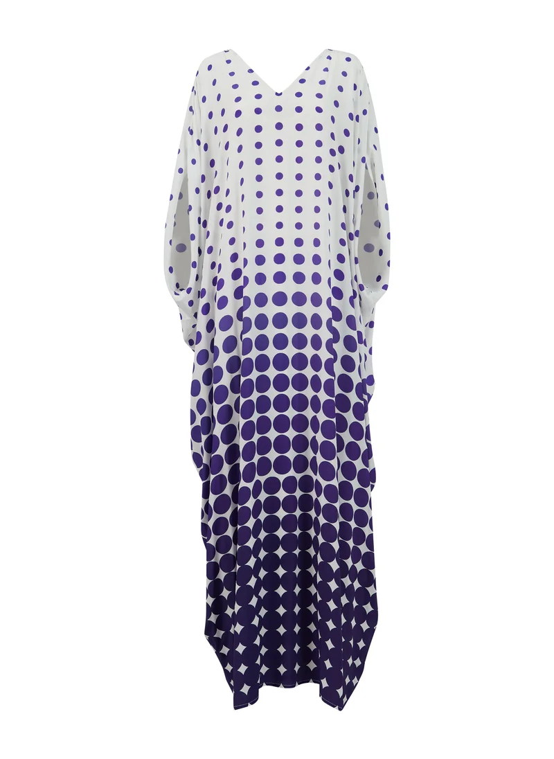 leem Gradient Dotted Kaftan