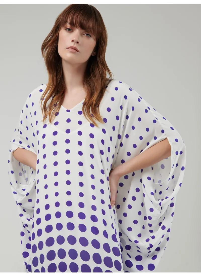 leem Gradient Dotted Kaftan